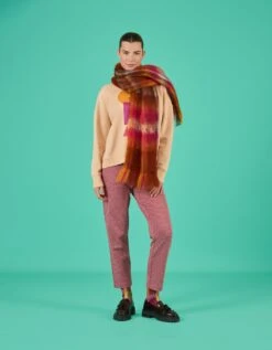 OILILY Aphelia Sjaal(Aphelia Scarf) -OILILY Winkel F24WAC9030 808 3