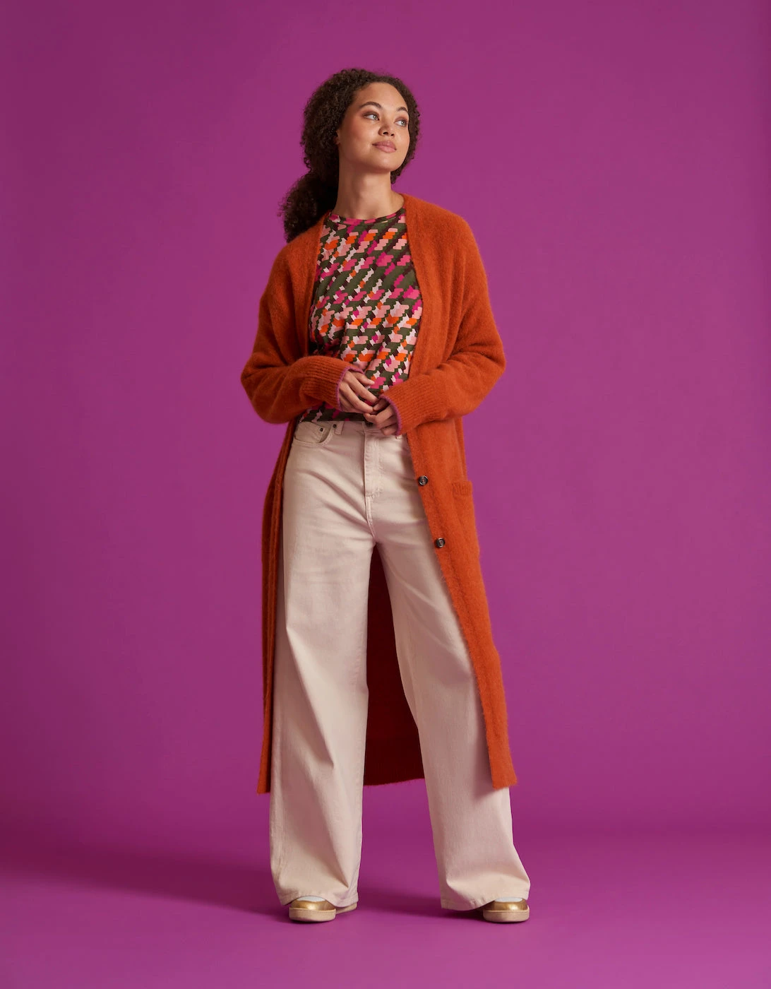 OILILY Vampy Vest(Vampy Cardigan 2) 4 OILILY Vampy Vest(Vampy Cardigan 2) - Afbeelding 2