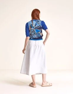 OILILY Score Midi Rok(Score Midi Skirt 1) 8 OILILY Score Midi Rok(Score Midi Skirt 1) -OILILY Winkel S22WSK8006 3