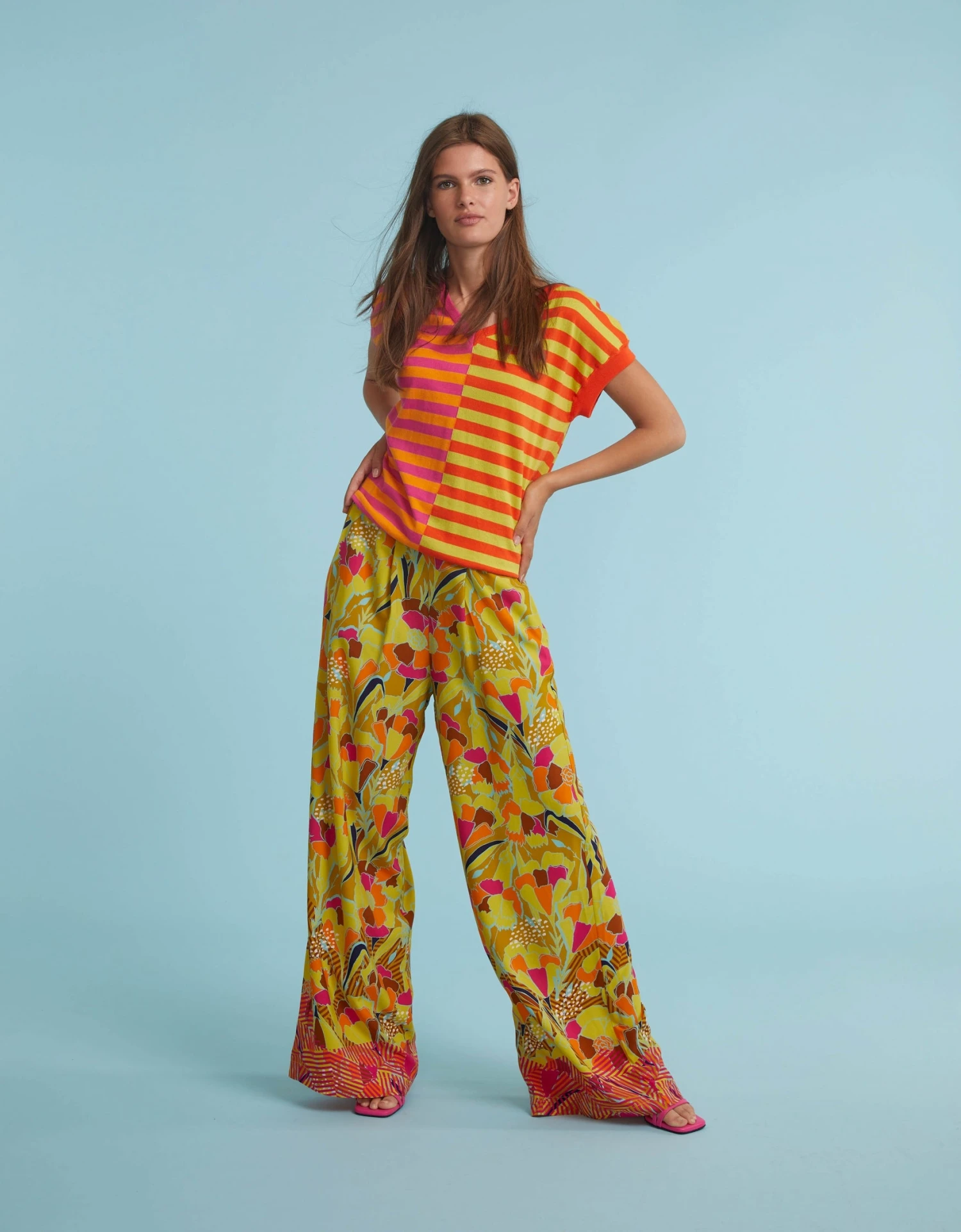 OILILY Penny Royal Broek(Penny Royal Trousers) 4 OILILY Penny Royal Broek(Penny Royal Trousers) - Afbeelding 2