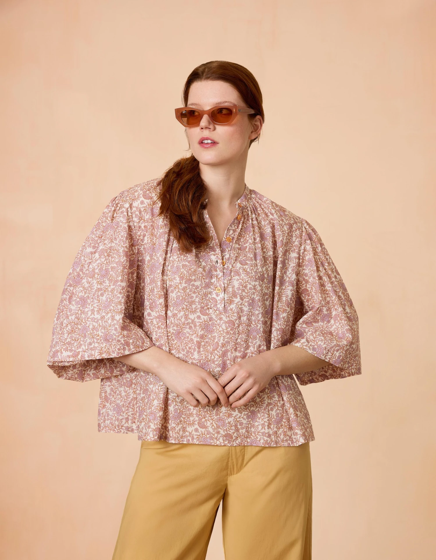 OILILY Bean Blouse(Bean Blouse 2) 4 OILILY Bean Blouse(Bean Blouse 2) - Afbeelding 2
