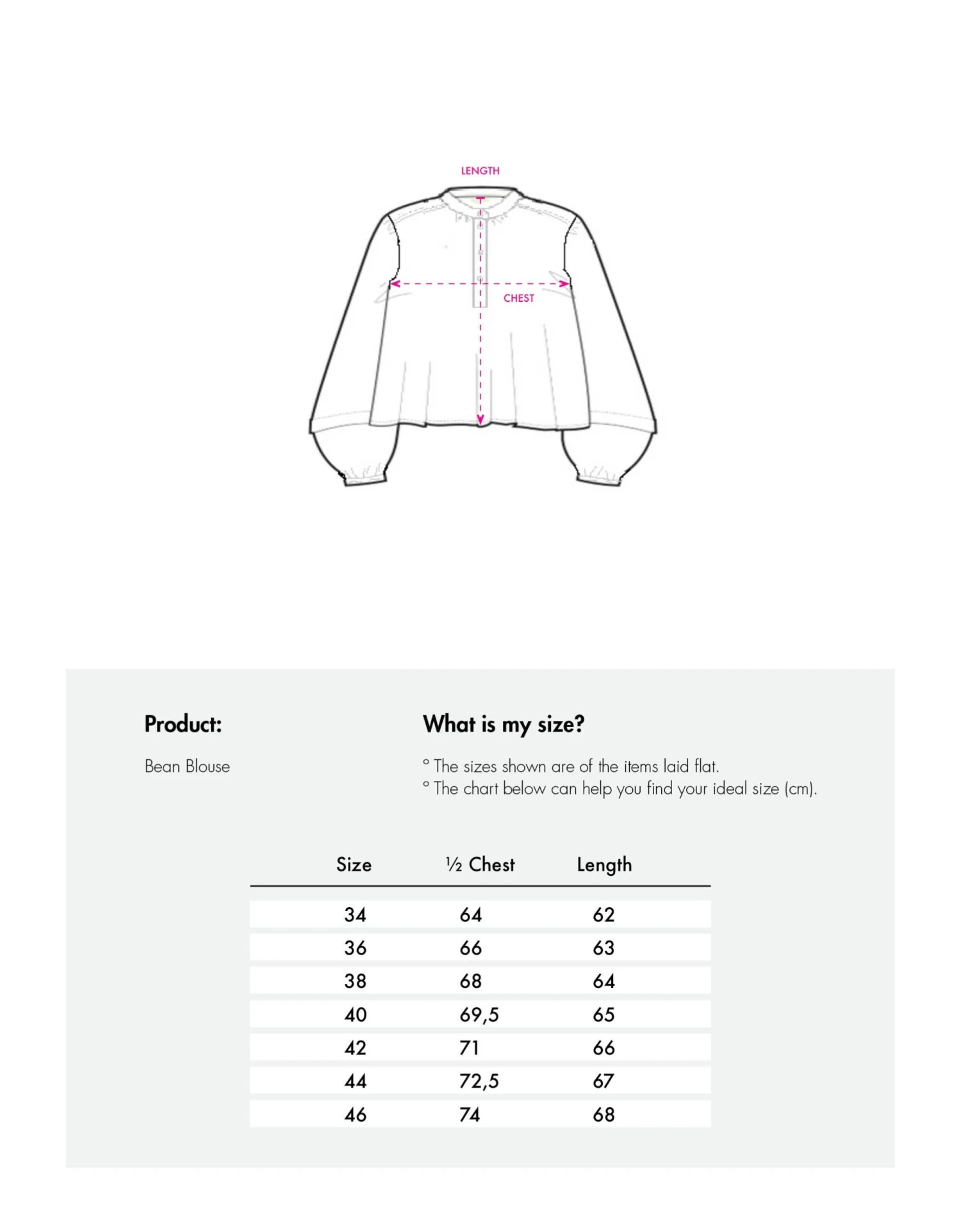 OILILY Bean Blouse(Bean Blouse 2) 8 OILILY Bean Blouse(Bean Blouse 2) - Afbeelding 6