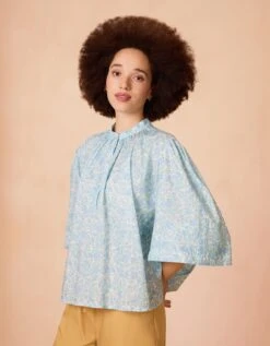 OILILY Bean Blouse(Bean Blouse) -OILILY Winkel S25WBL5011 504 3