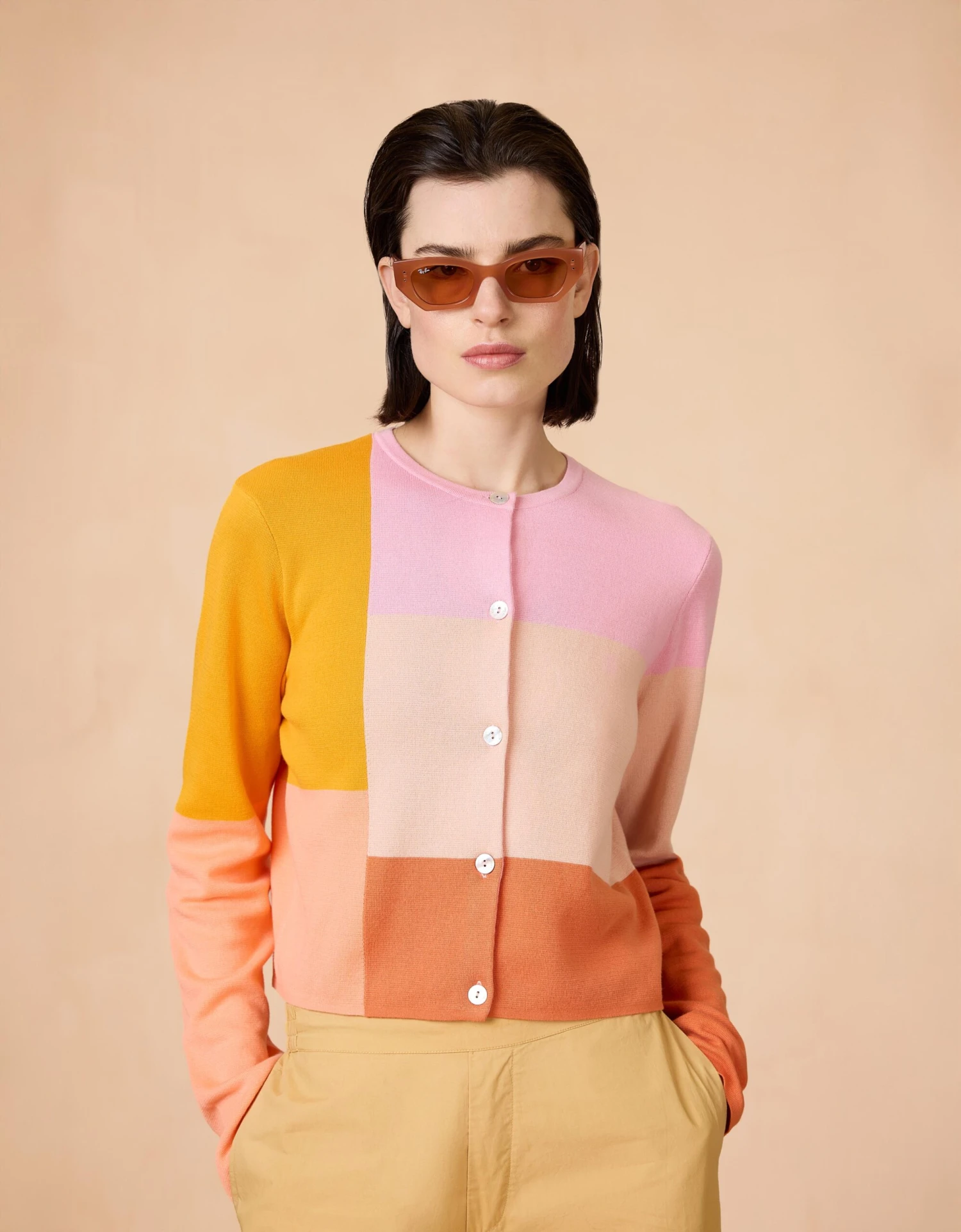 OILILY Vozmic Vest(Vozmic Long Sleeves Cardigan) 4 OILILY Vozmic Vest(Vozmic Long Sleeves Cardigan) - Afbeelding 2