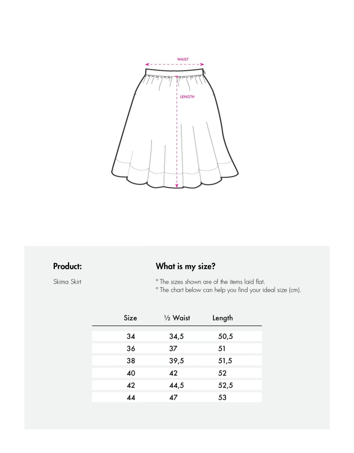 OILILY Skimia Rok(Skimia Skirt) 6 OILILY Skimia Rok(Skimia Skirt) - Afbeelding 5