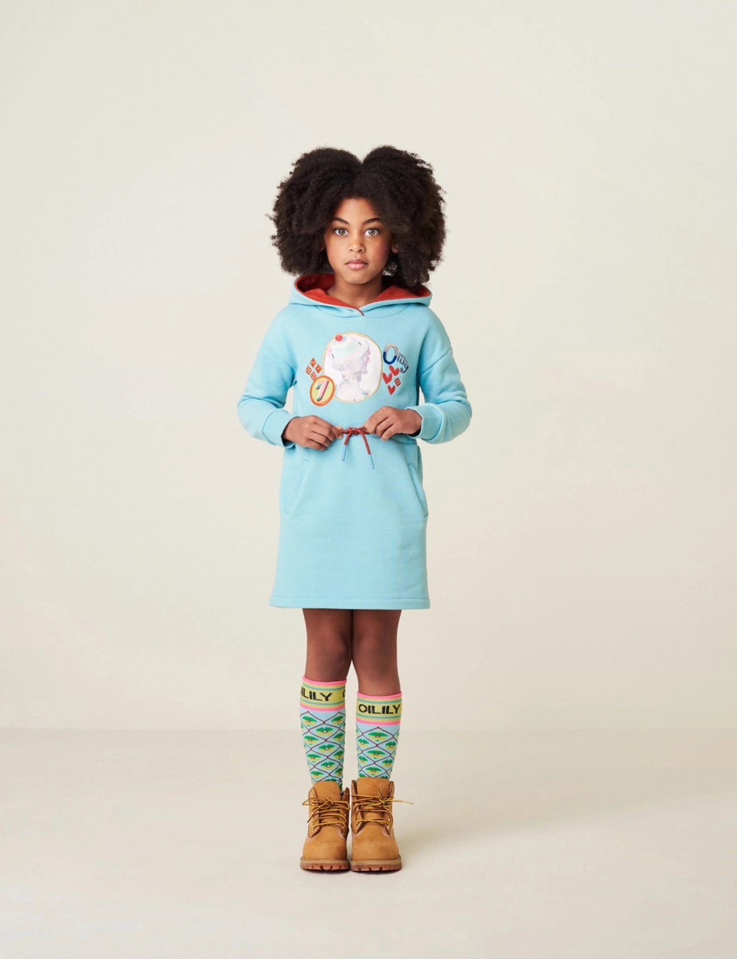 OILILY Dink Sweat Jurk(Dink Sweat Dress 1) 4 OILILY Dink Sweat Jurk(Dink Sweat Dress 1) - Afbeelding 2